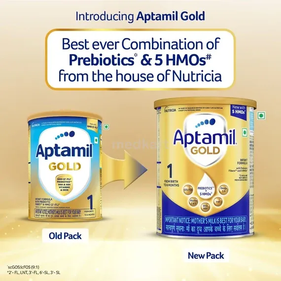 aptamil stage 1 powder 400 gm